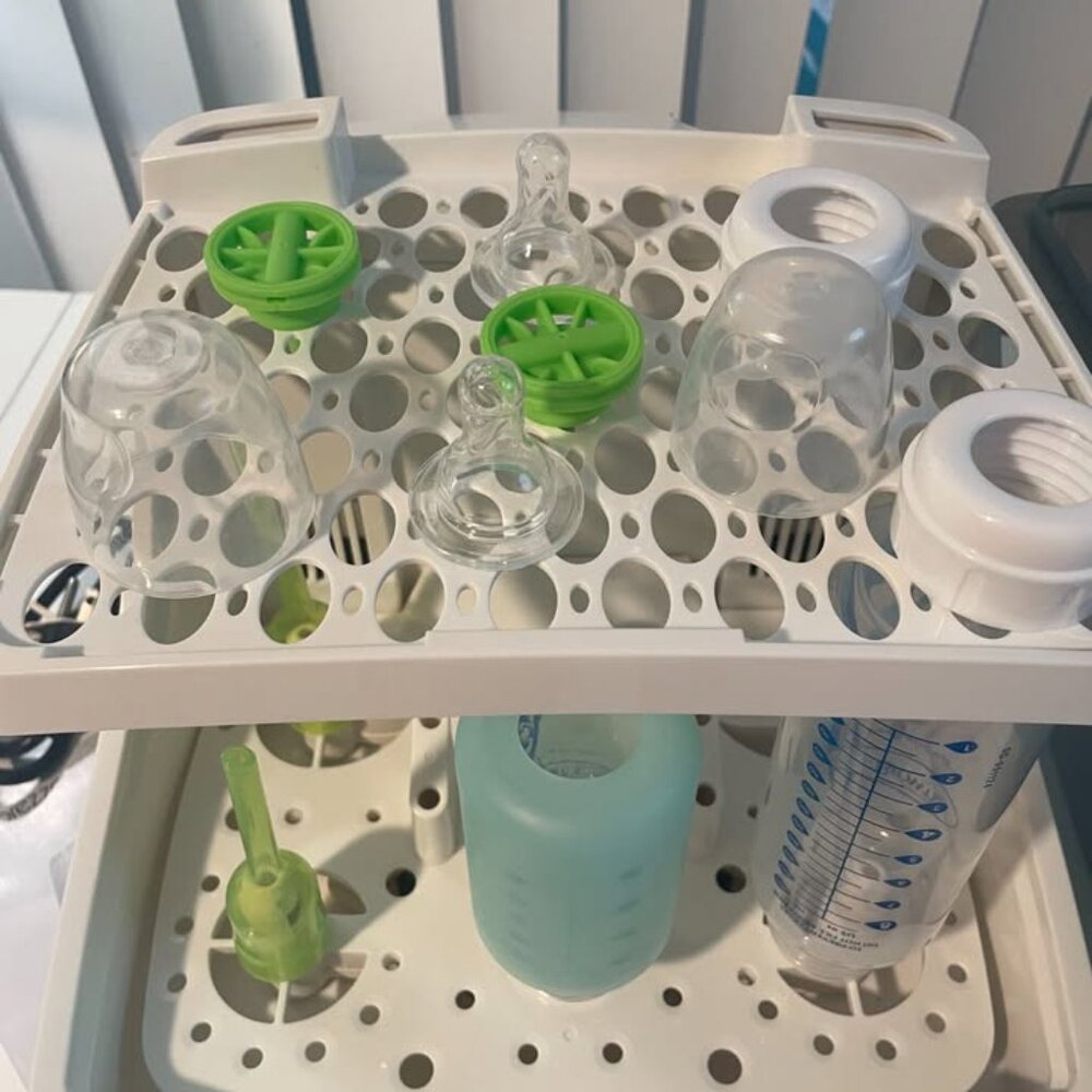 Baby Brezza Bottle Sterilizer & Dryer - 6 Bottles Dried & Sterile in 10 Minutes! - Picture 4 of 14